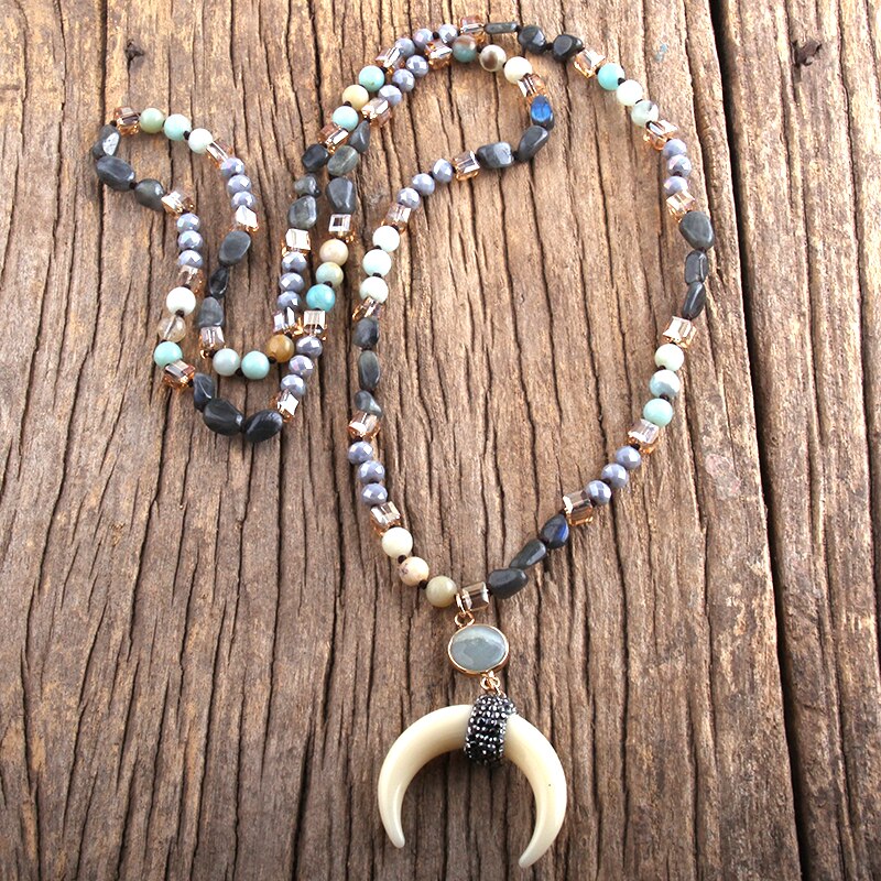 Bohemian Jewelry Random Shape Natural Stones