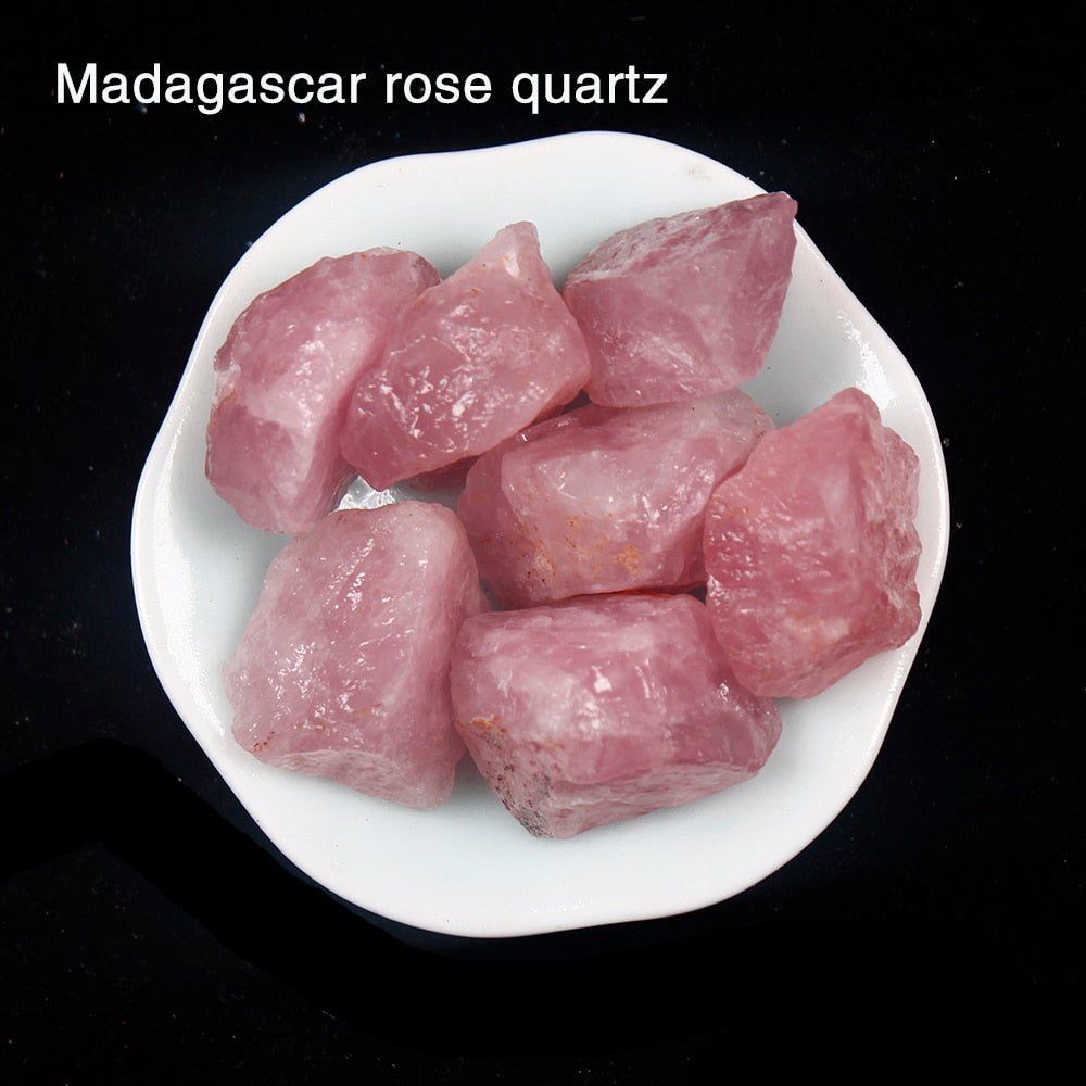 Irregular Crystal Quartz Rock Healing Ore Ornament