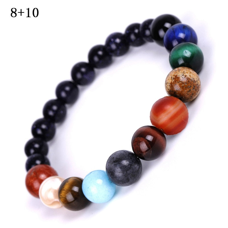 Men Bracelet for Men Women Natural Stone Beaded
