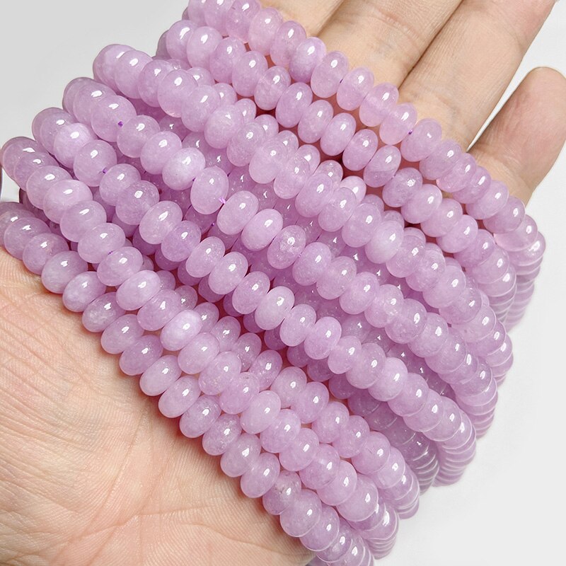 Angelite Jades Chakra Beads Natural Loose Spacer