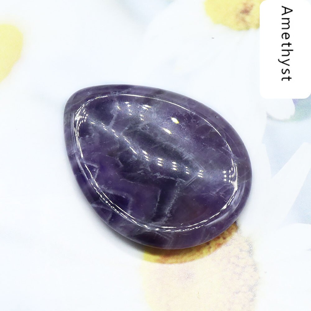 Tiger Eye Thumb Worry Stone Natural Chakra