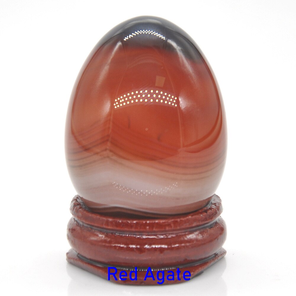 Egg Shaped Stone Natural Healing Crystal Kegel