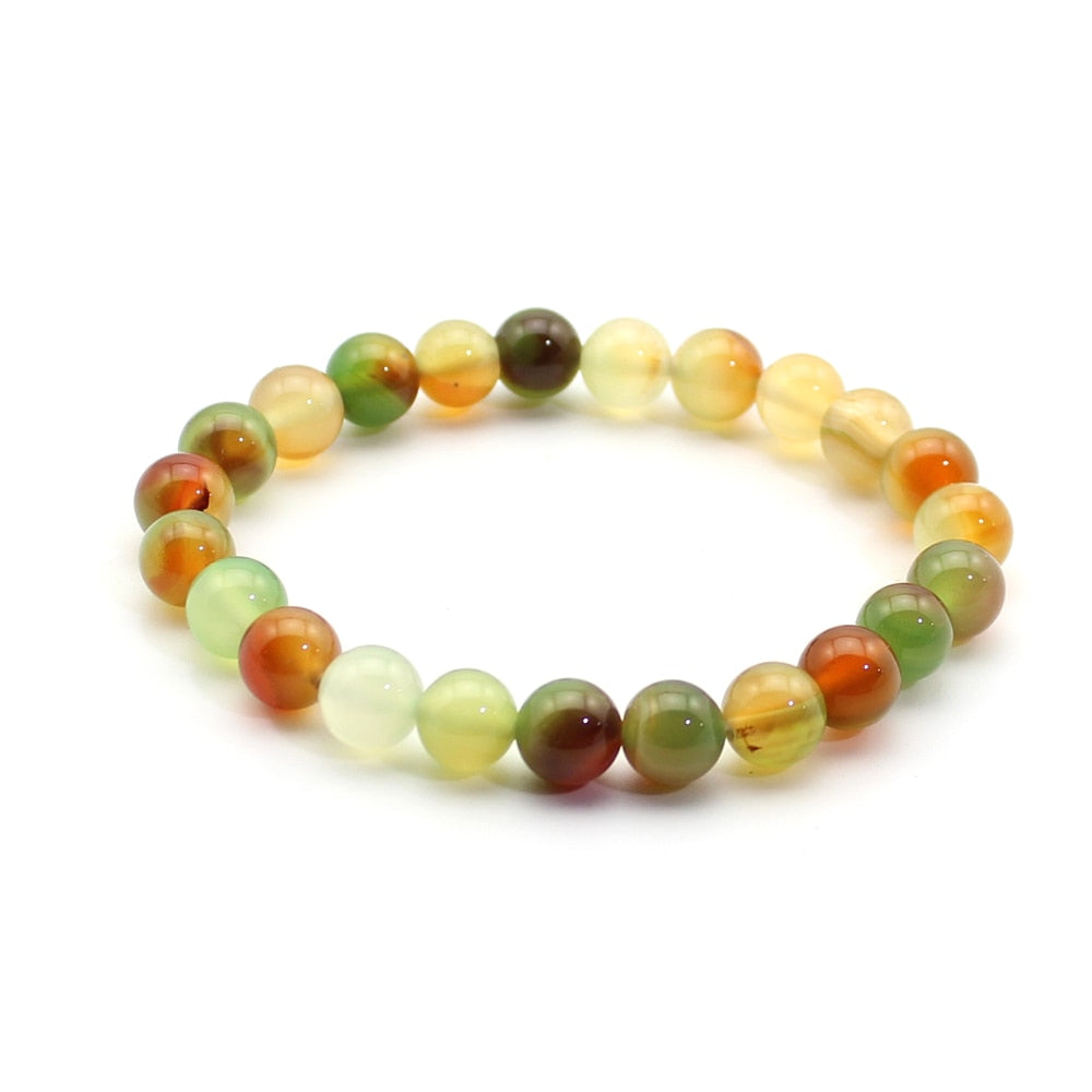 Women Men Natural Stone Quartz Bracelets Tiger Eye