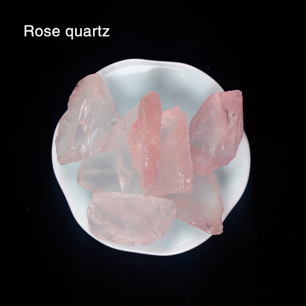 Irregular Crystal Quartz Rock Healing Ore Ornament