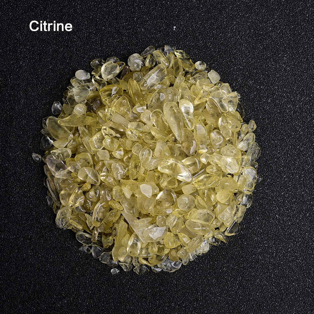 50g Natural Irregular Crystal Quartz Rock Tumbled