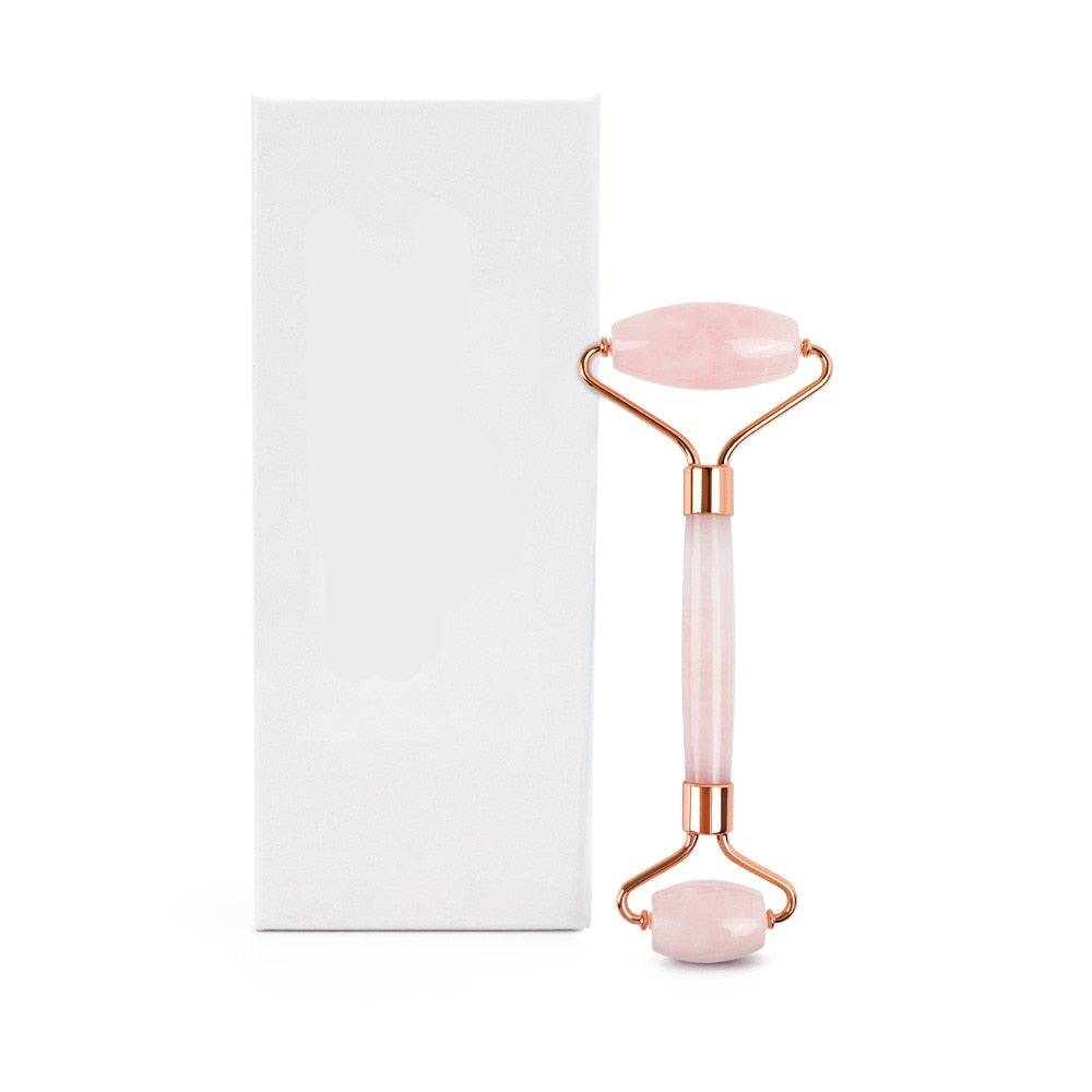 Mute Rose Quartz Facial Jade Roller