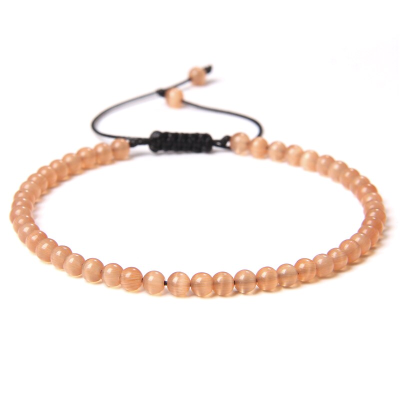 Vintage Natural Stone Bracelet Men Chakras Beads