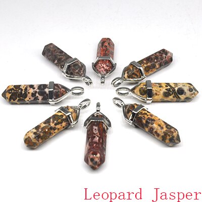 Natural Stone Hexagonal Quartz Pendulum Column Crystal