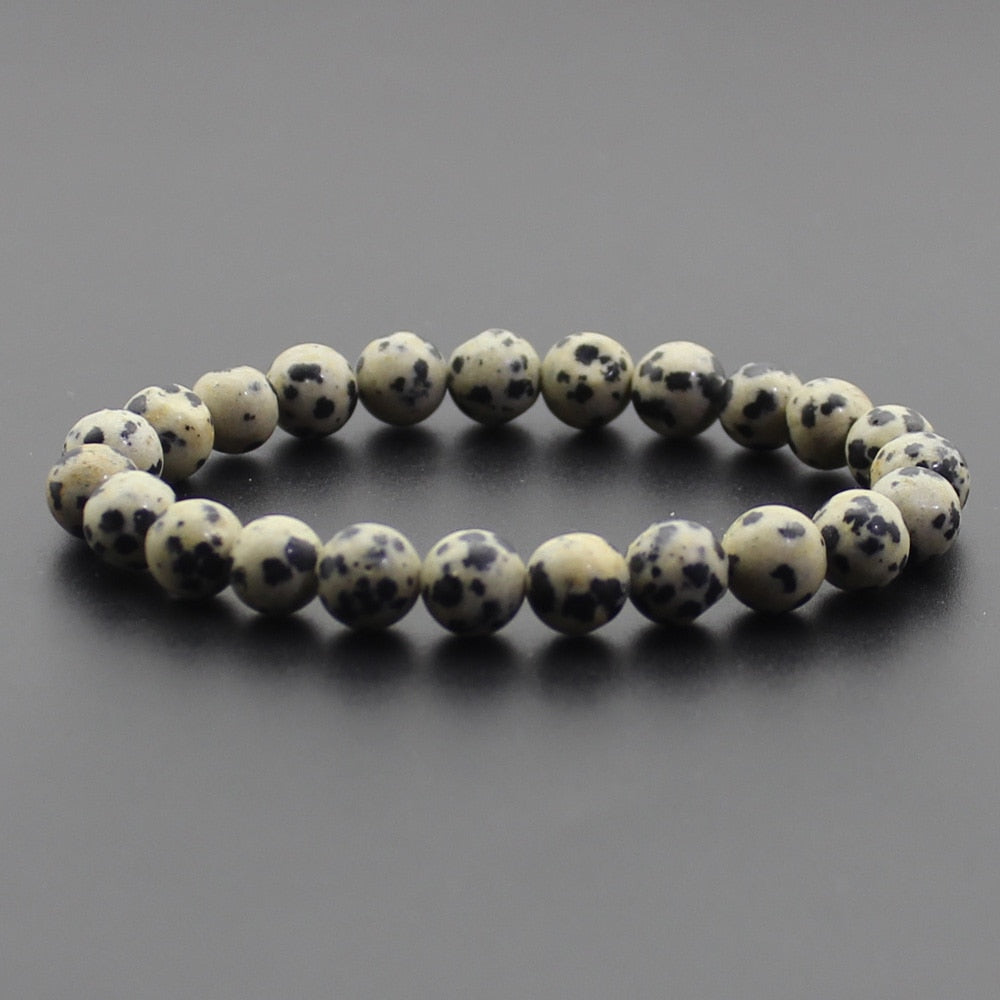 Natural Stone Quartz Bracelet Yoga Chakra Healing