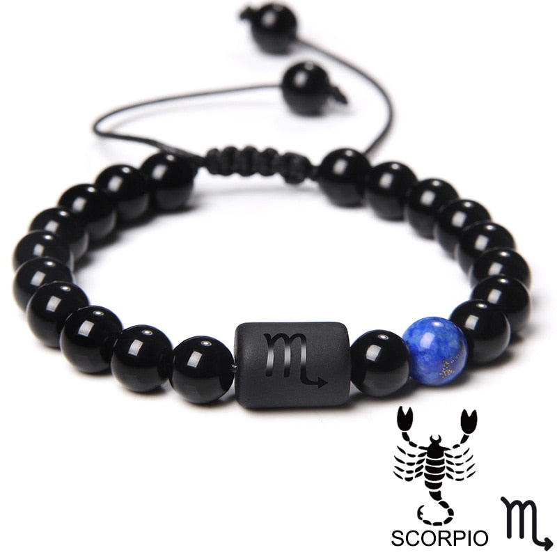 12 Zodiac Signs Constellation Couples Bracelet