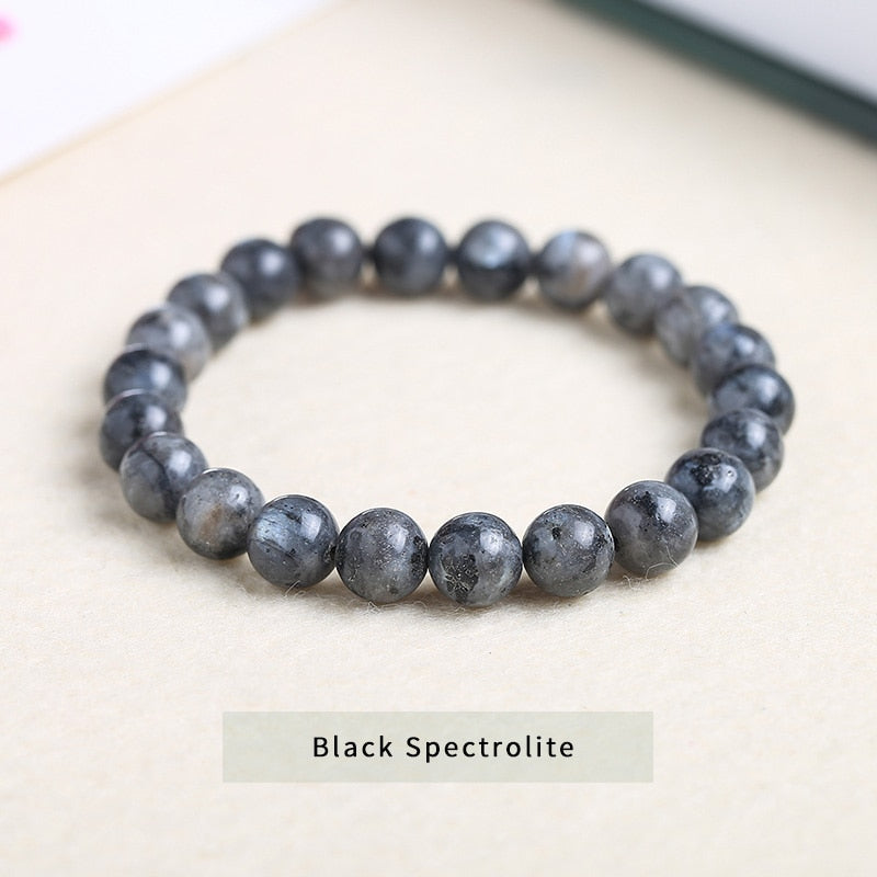 JD Fashion Natural Stone Shiny Labradorite Beads