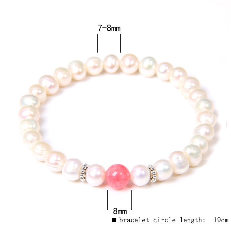 Freshwater Pearl Bracelets Elegant Baroque Pearls
