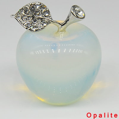 Apple Figurine Natural Stones Healing Crystals Statue
