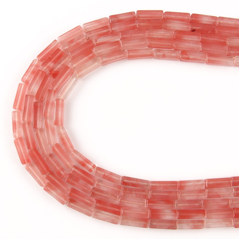 Natural Stone Bead Agates Jades Pink Crystal Loose