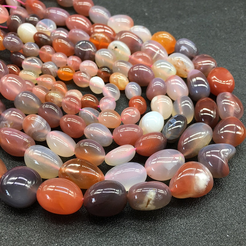 Natural stone irregular shape loose beads Crystal