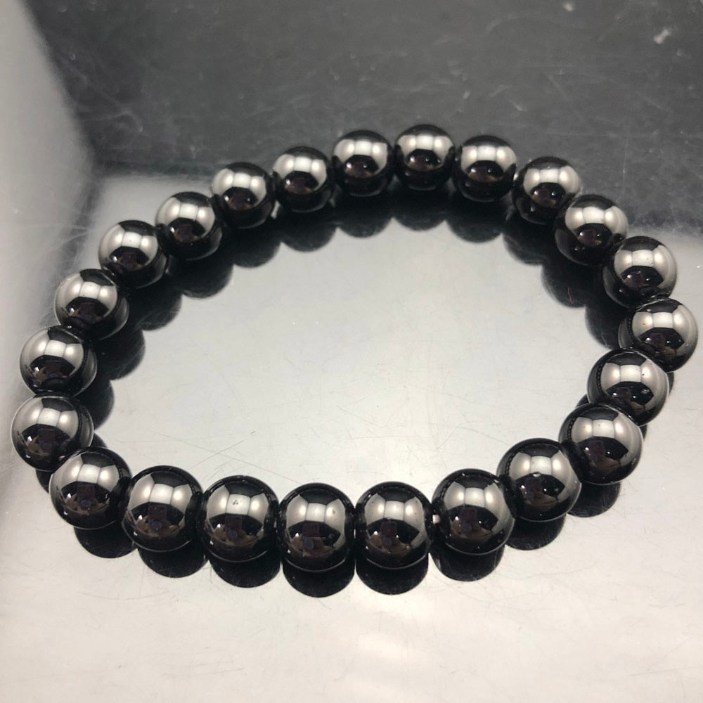 Chakra Quartz Crystal Agate Bracelet Men Natural Stone