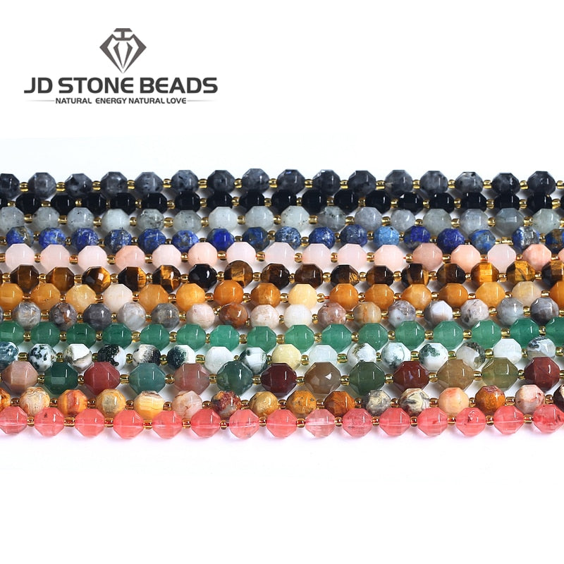 Red Crystal Agates Amethysts Turquoises Beads