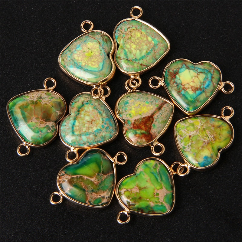 New Arrival Natural Stone Crystal Pendant Charm