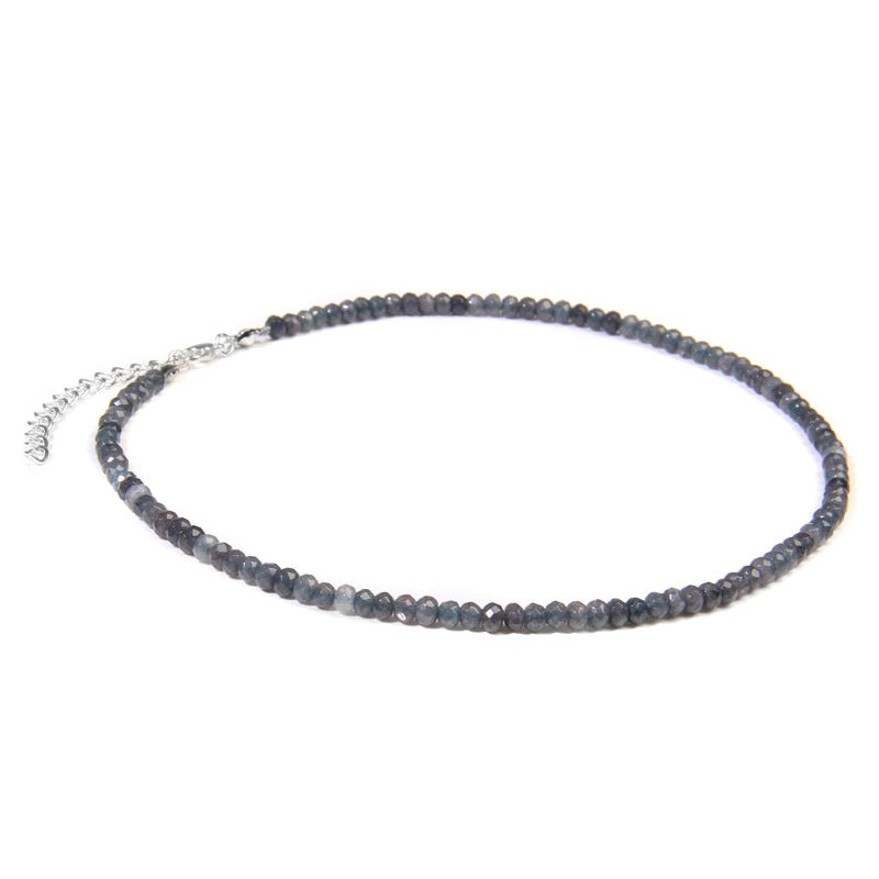 Natural Stone Wheel Beads Necklace Fashion Choker