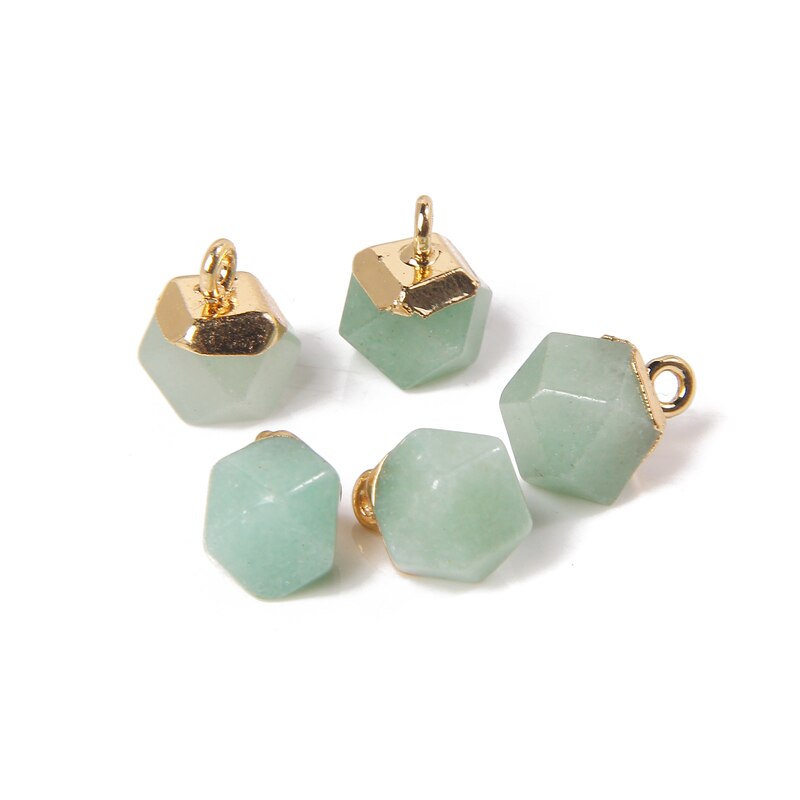 Stone Crystal Pendant For Earrings Necklace Charm