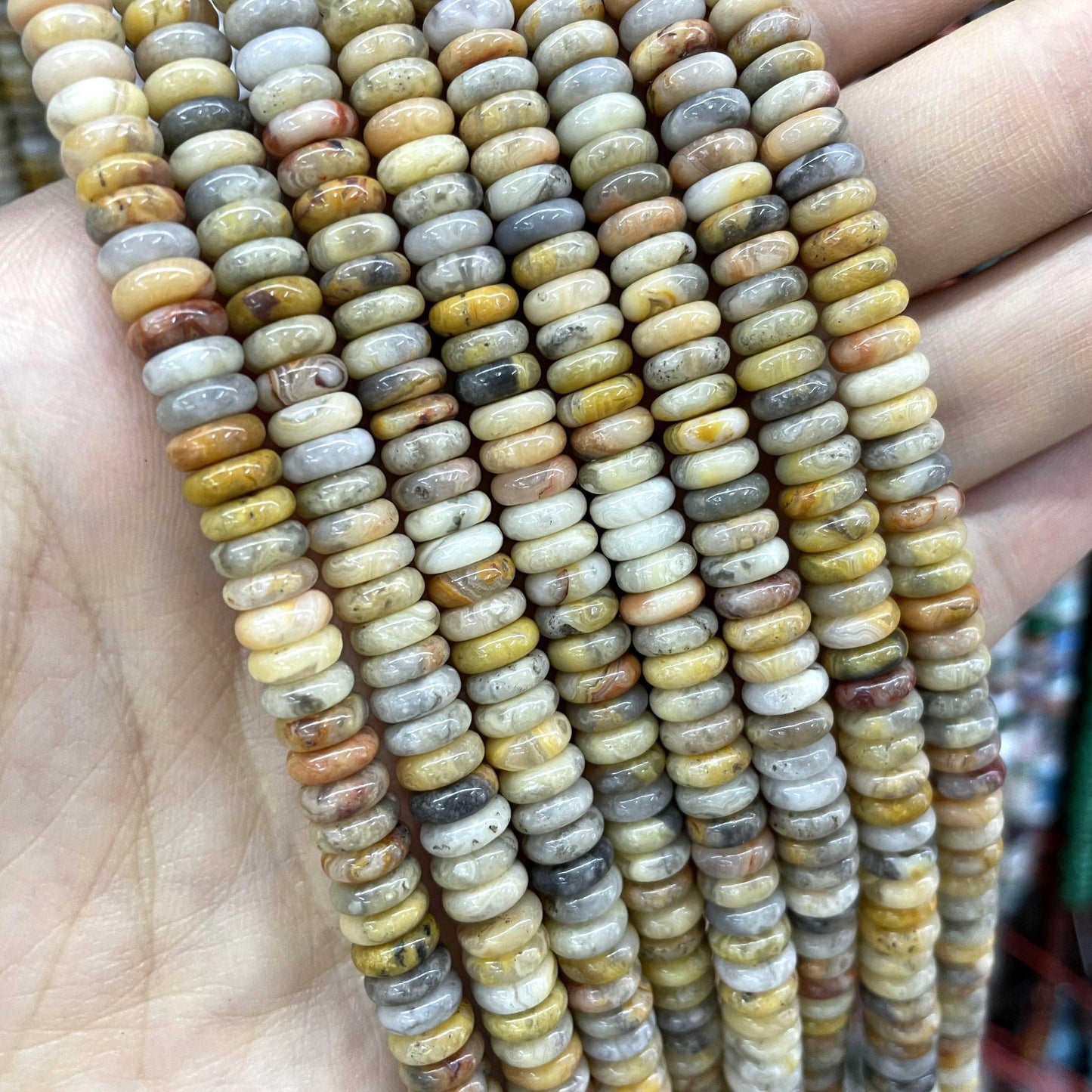 Natural Agates Lapis Lazuli Tiger Eye Stone