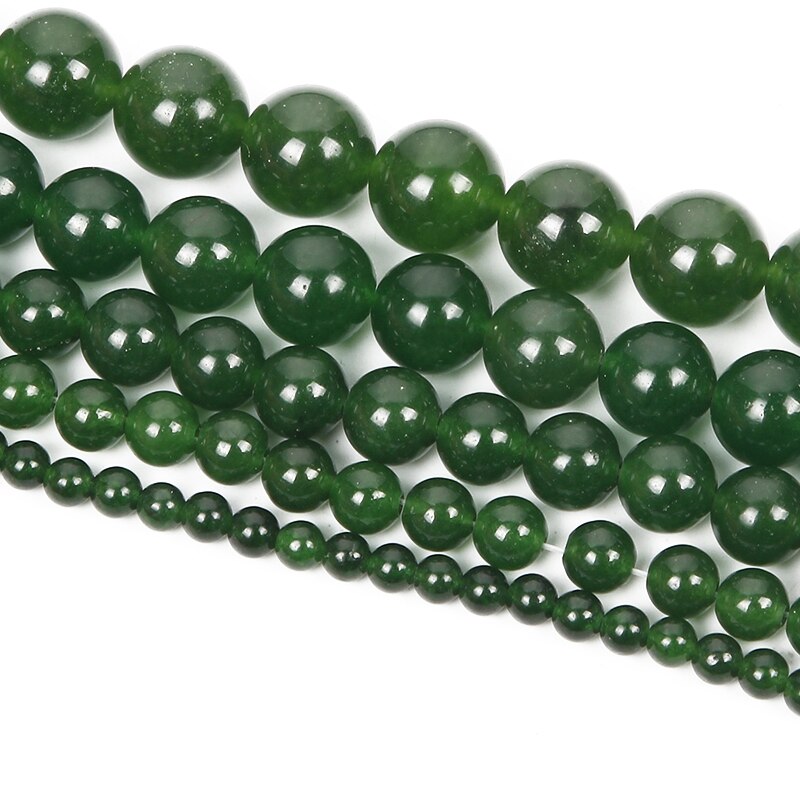 Smooth Natural Stone Green Taiwan Chalcedony Jade