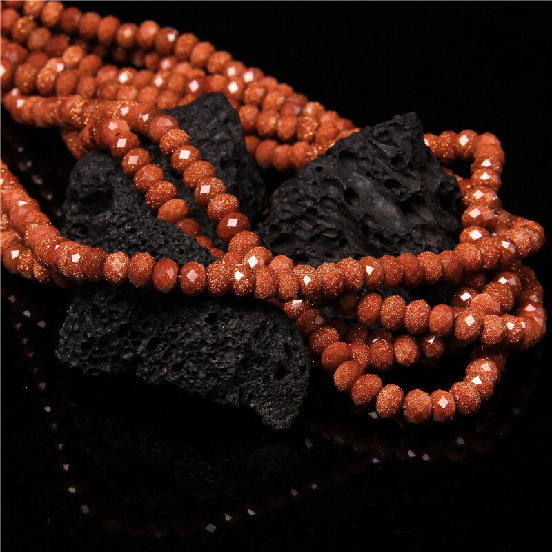 Green Jades Stone Beads Rondelle Flat Loose