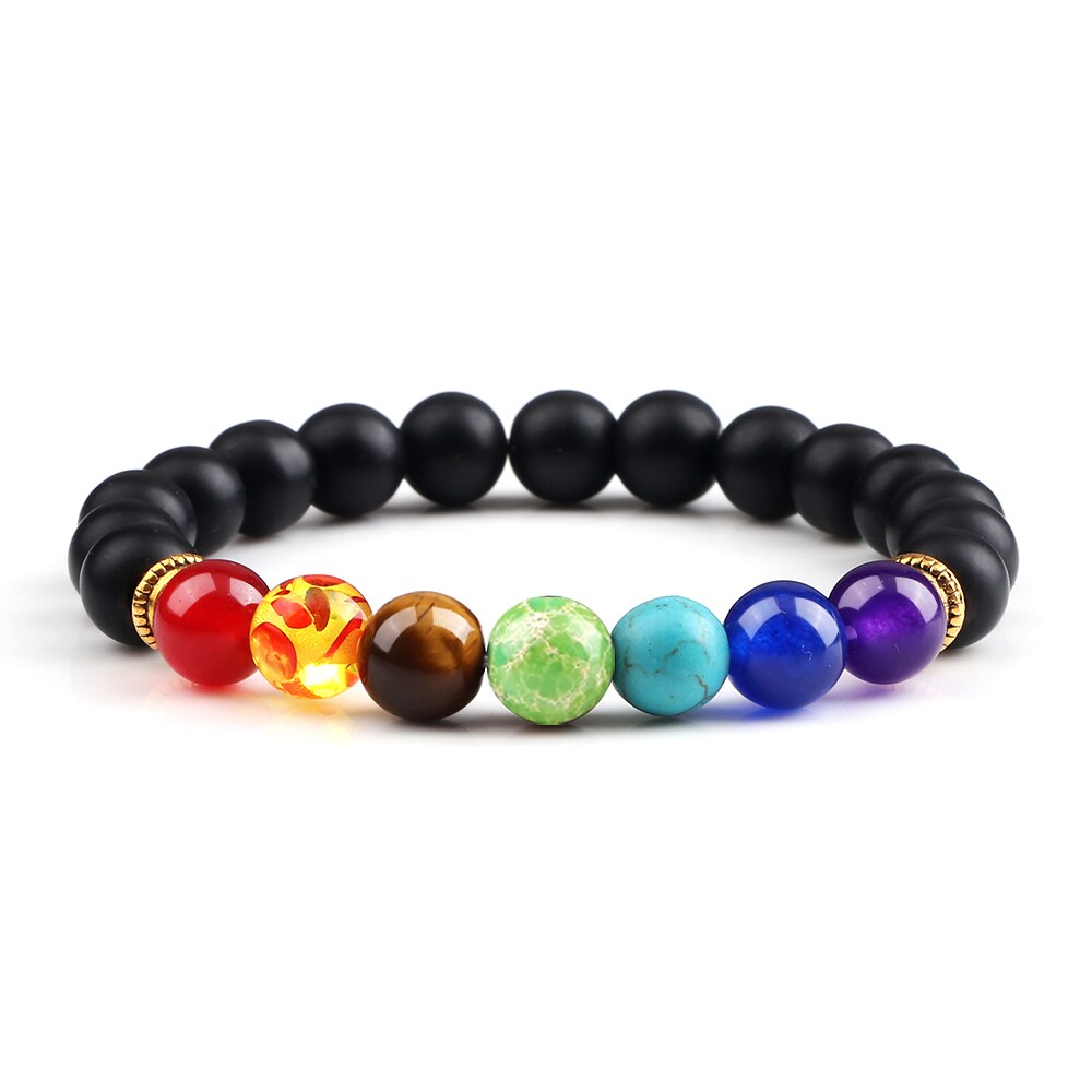 Chakra Beads Bracelet Fashion Charm Natural Stone