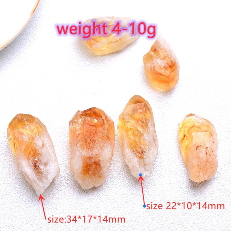 Citrine Ore crystal Repair Rock Mineral Specimen Collection