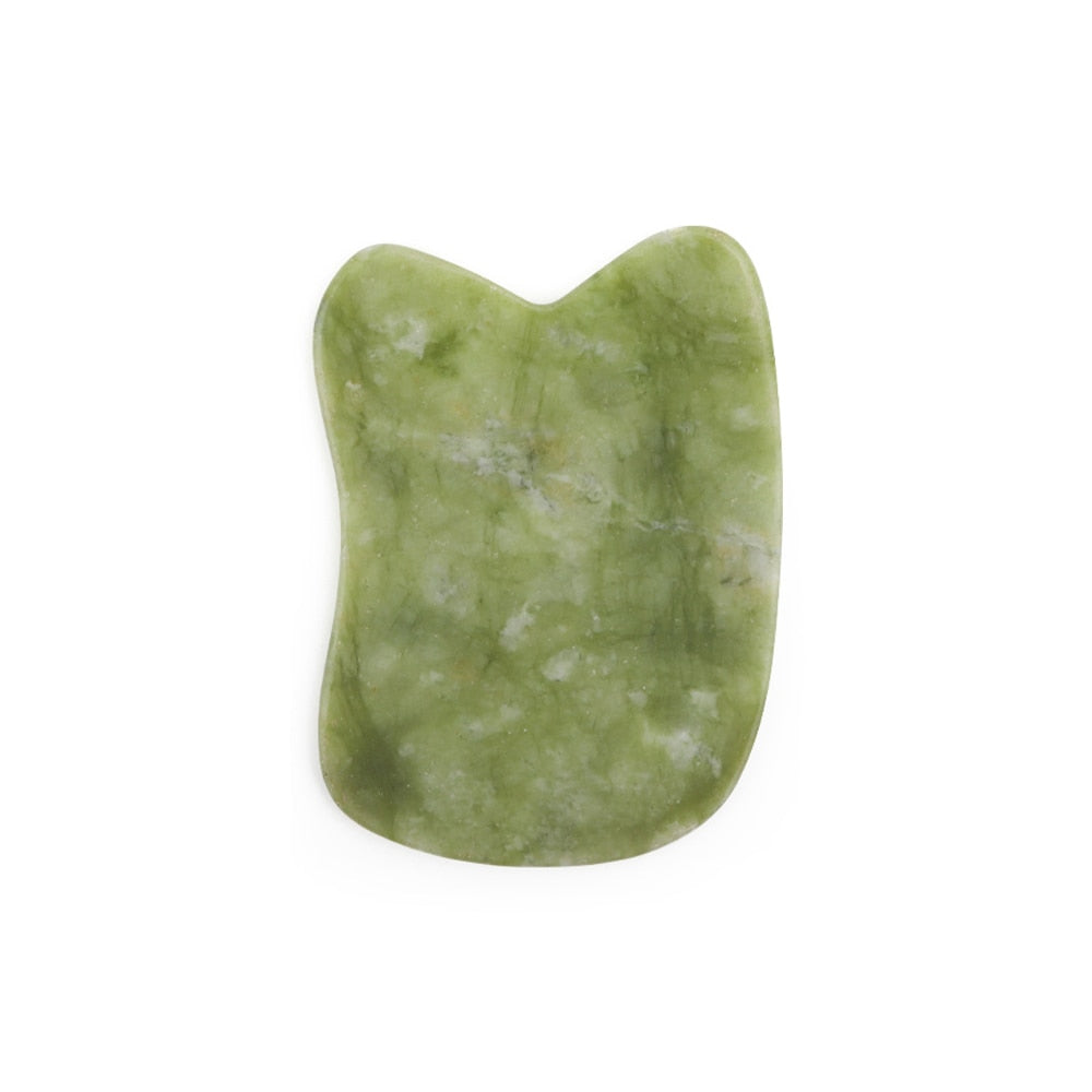 Gua Sha Facial Tool Natural Jade Stone