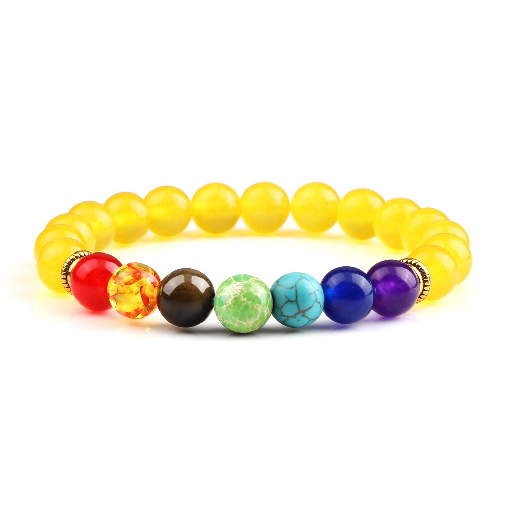 Chakra Beads Bracelet Fashion Charm Natural Stone