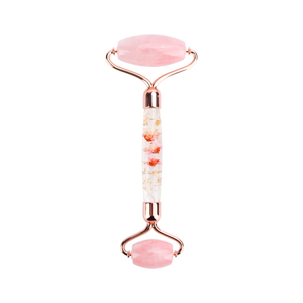 Mute Rose Quartz Facial Jade Roller