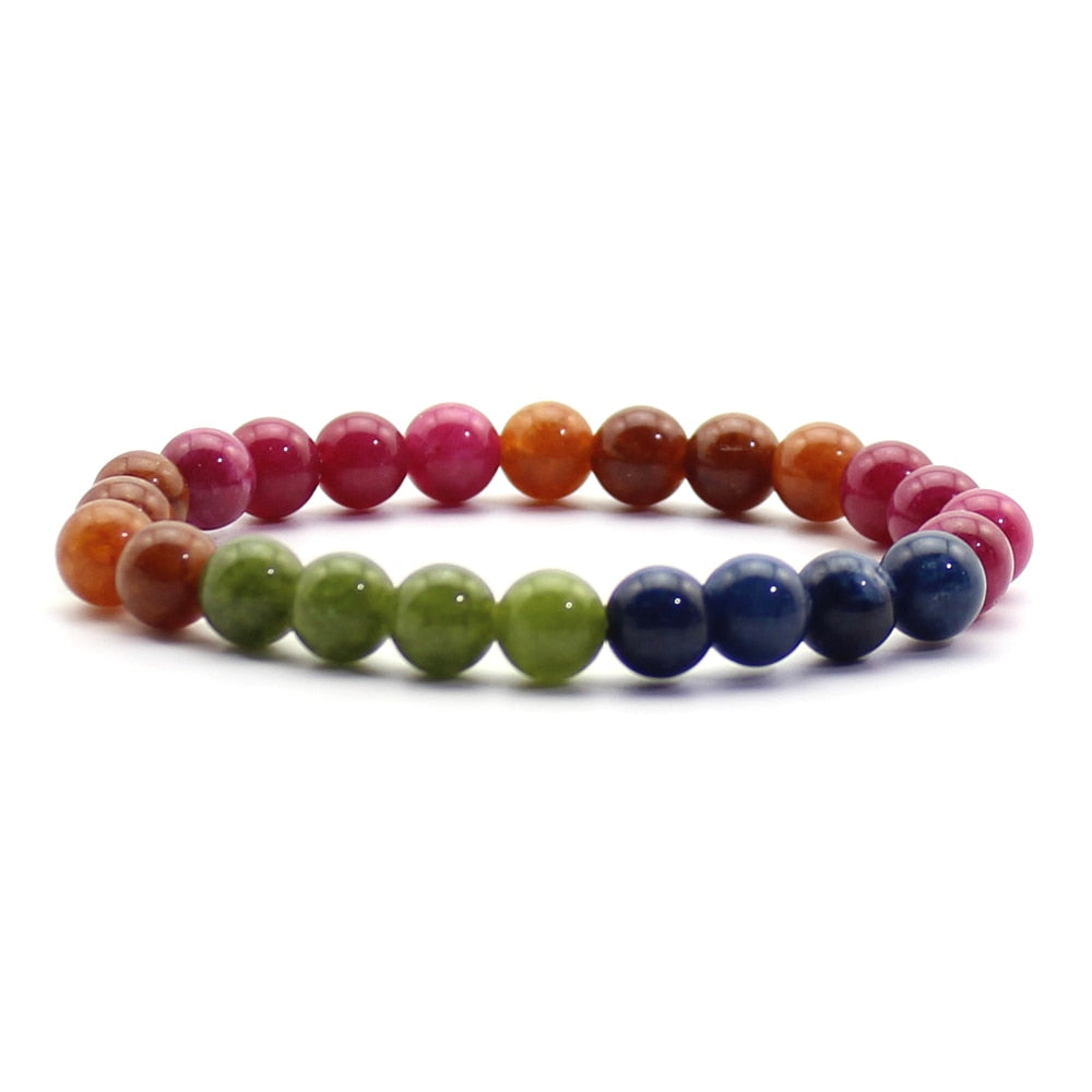 Women Men Natural Stone Quartz Bracelets Tiger Eye