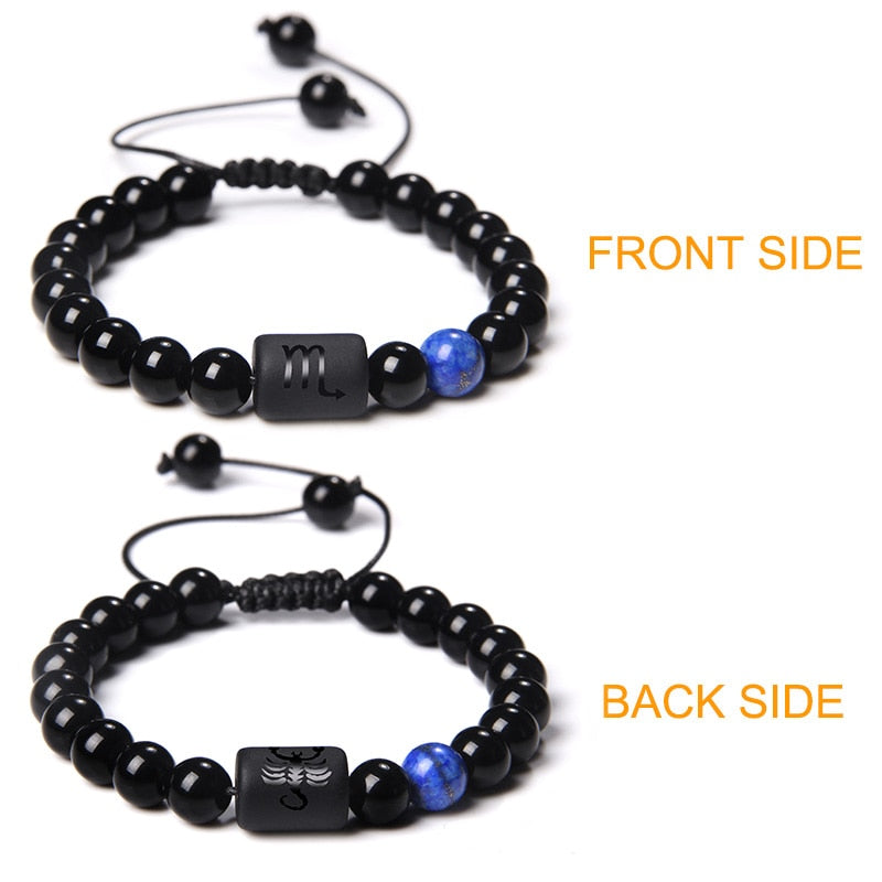 12 Zodiac Signs Constellation Couples Bracelet
