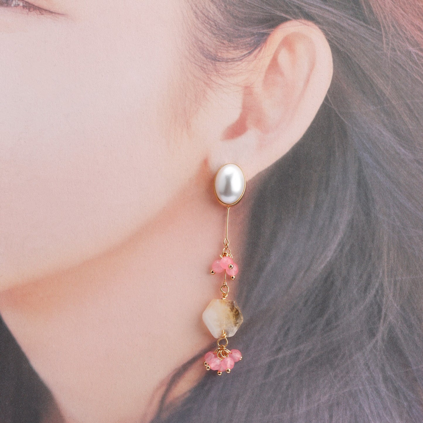 Jewelry accessories natural stone