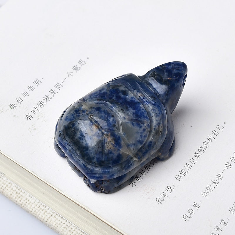 Crystal Rose Quartz Tortoise Amethyst Opal Animals