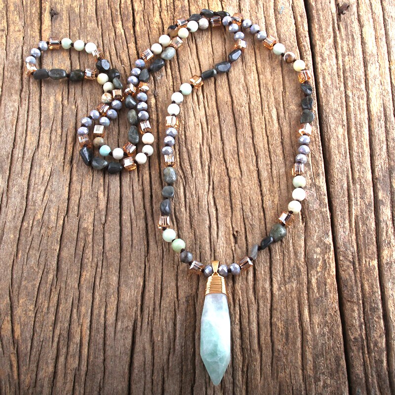 Jewelry Random Shape Natural Stones /Glass Crystal