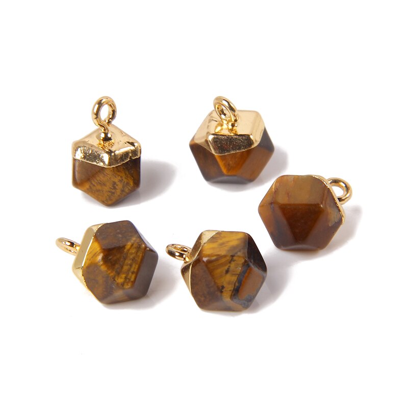 Stone Crystal Pendant For Earrings Necklace Charm