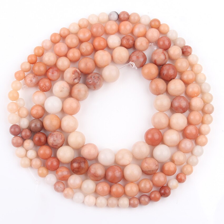 Natural Green Aventurine Jades Round Loose Stone
