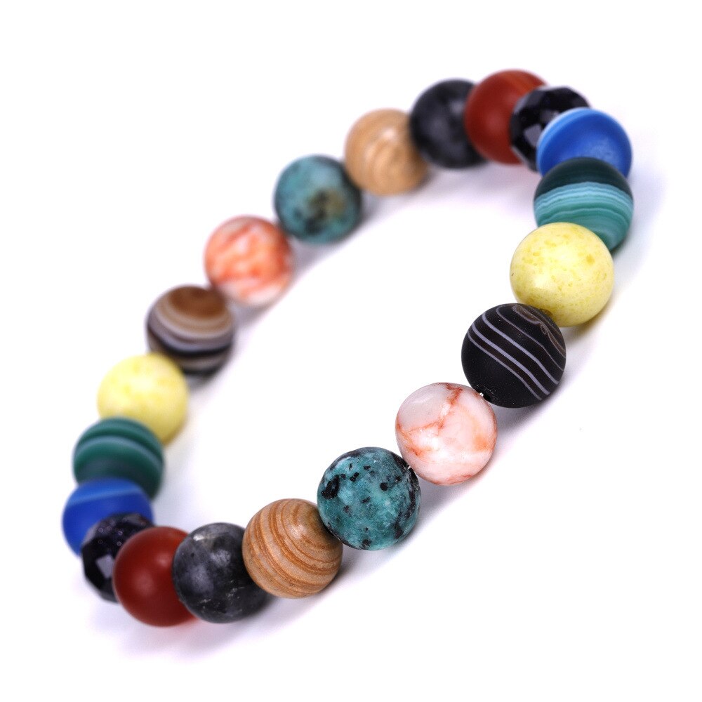 Men Bracelet for Men Women Natural Stone Beaded