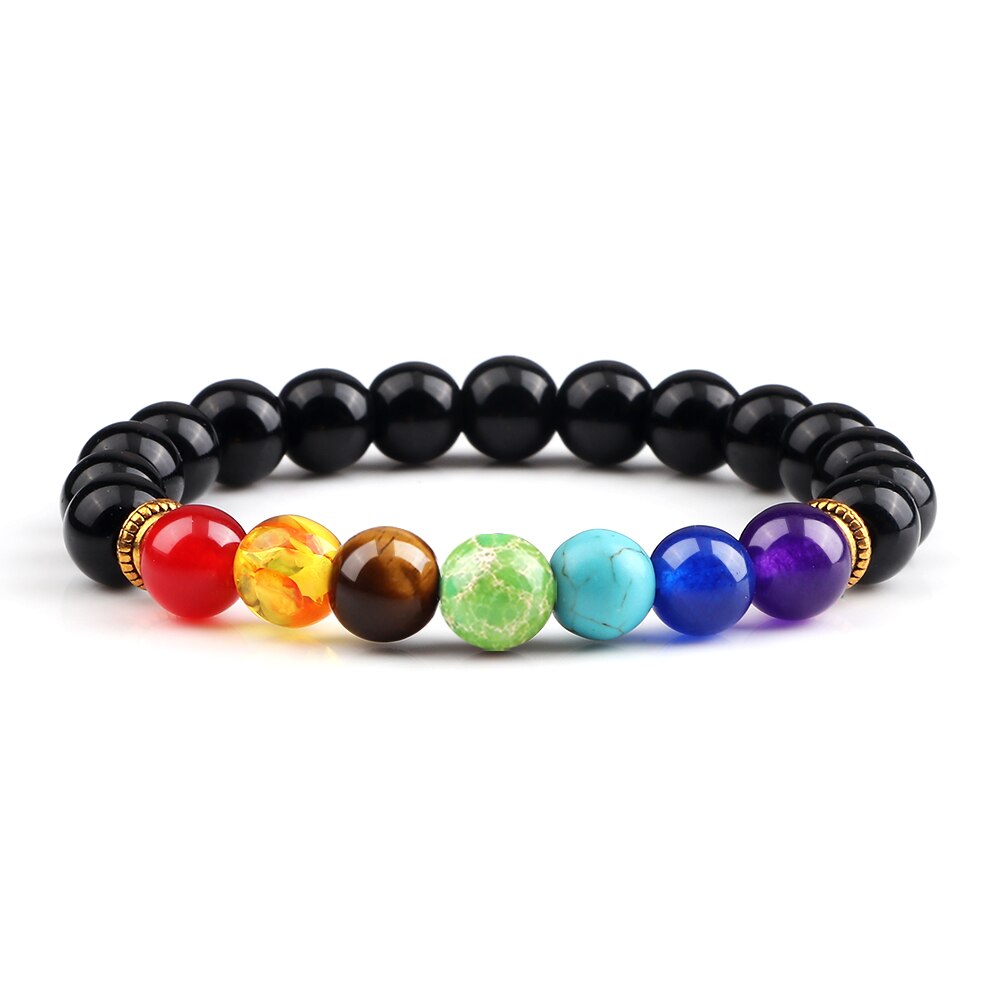 Chakra Beads Bracelet Fashion Charm Natural Stone