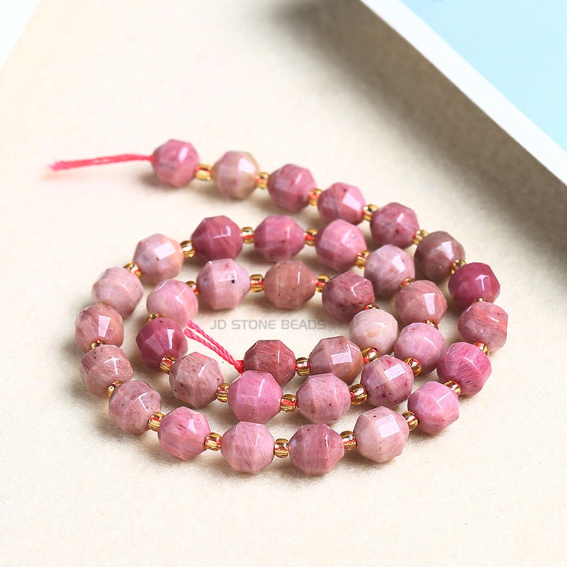 Natural Olive Beads Jasper Opal Howlite Lepidolite Stone