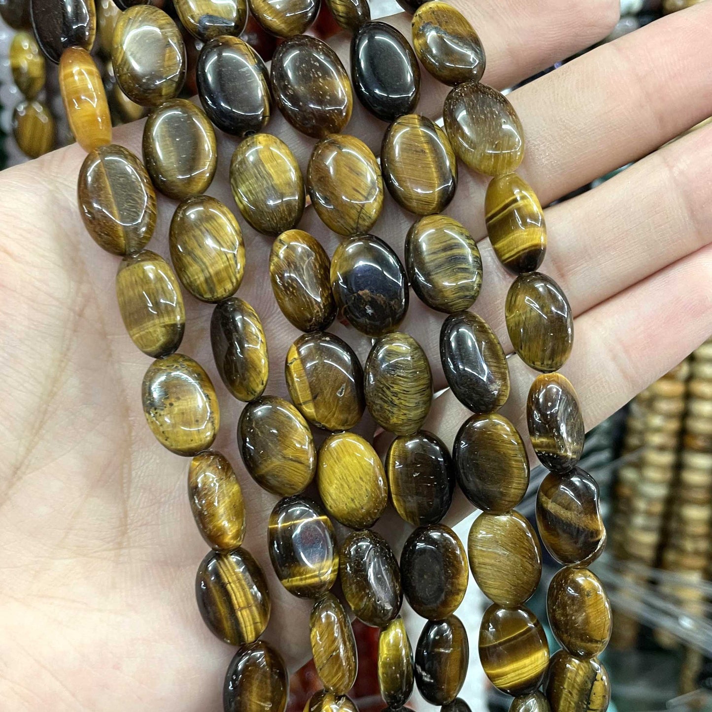 Agates Jades Crystal Loose Spacer Beads