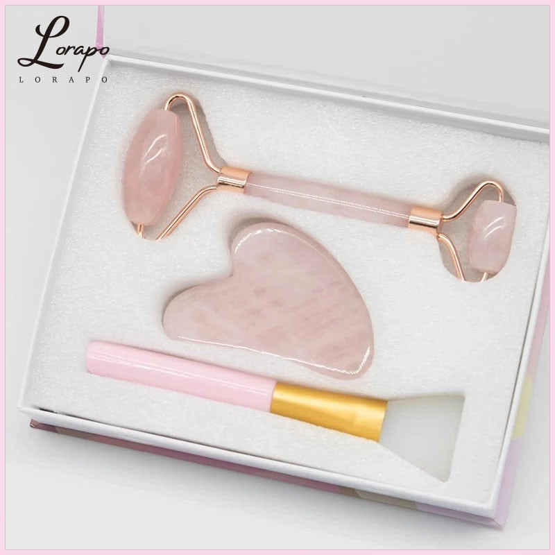 Roller Face-lifting Massager Natural Jade Facial