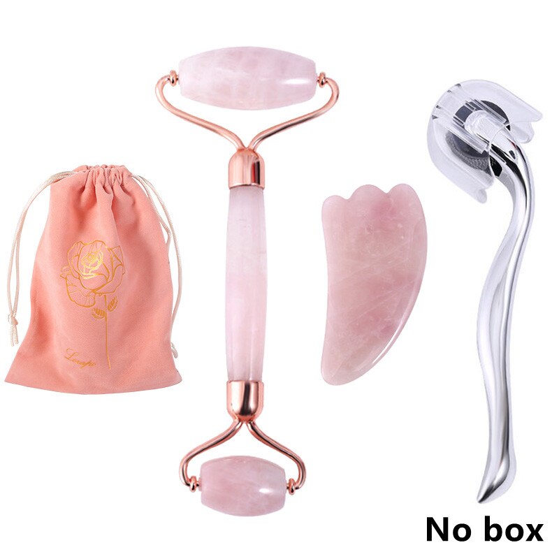 Natural Stone Jade Roller Facial Massager