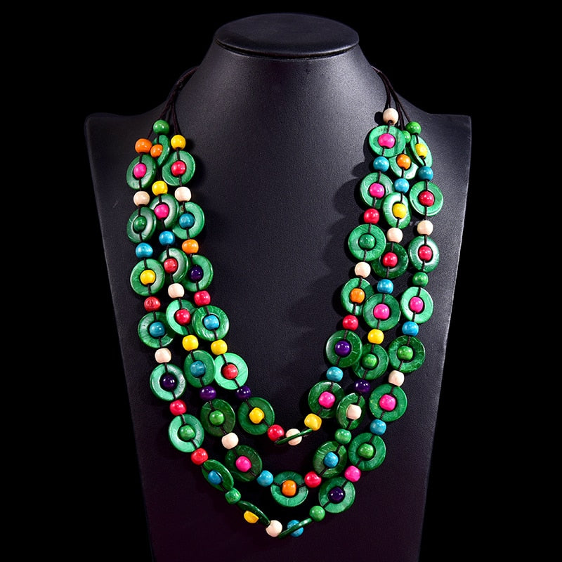 UDDEIN Bohemia Ethnic Necklace & Pendant