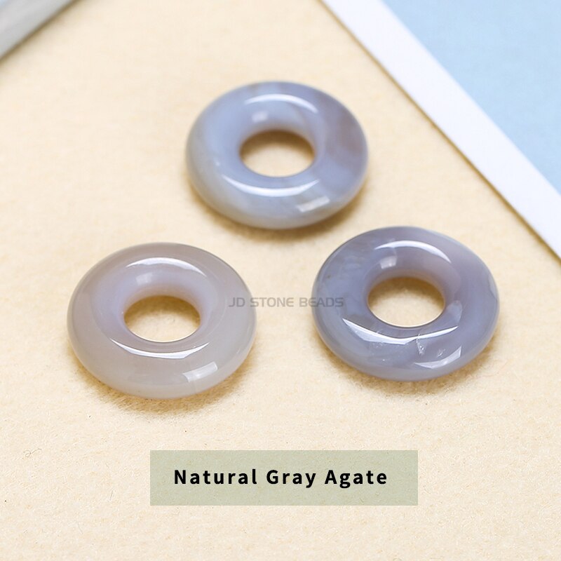 Big Hole Beads for Jewelry Making Natural Stone