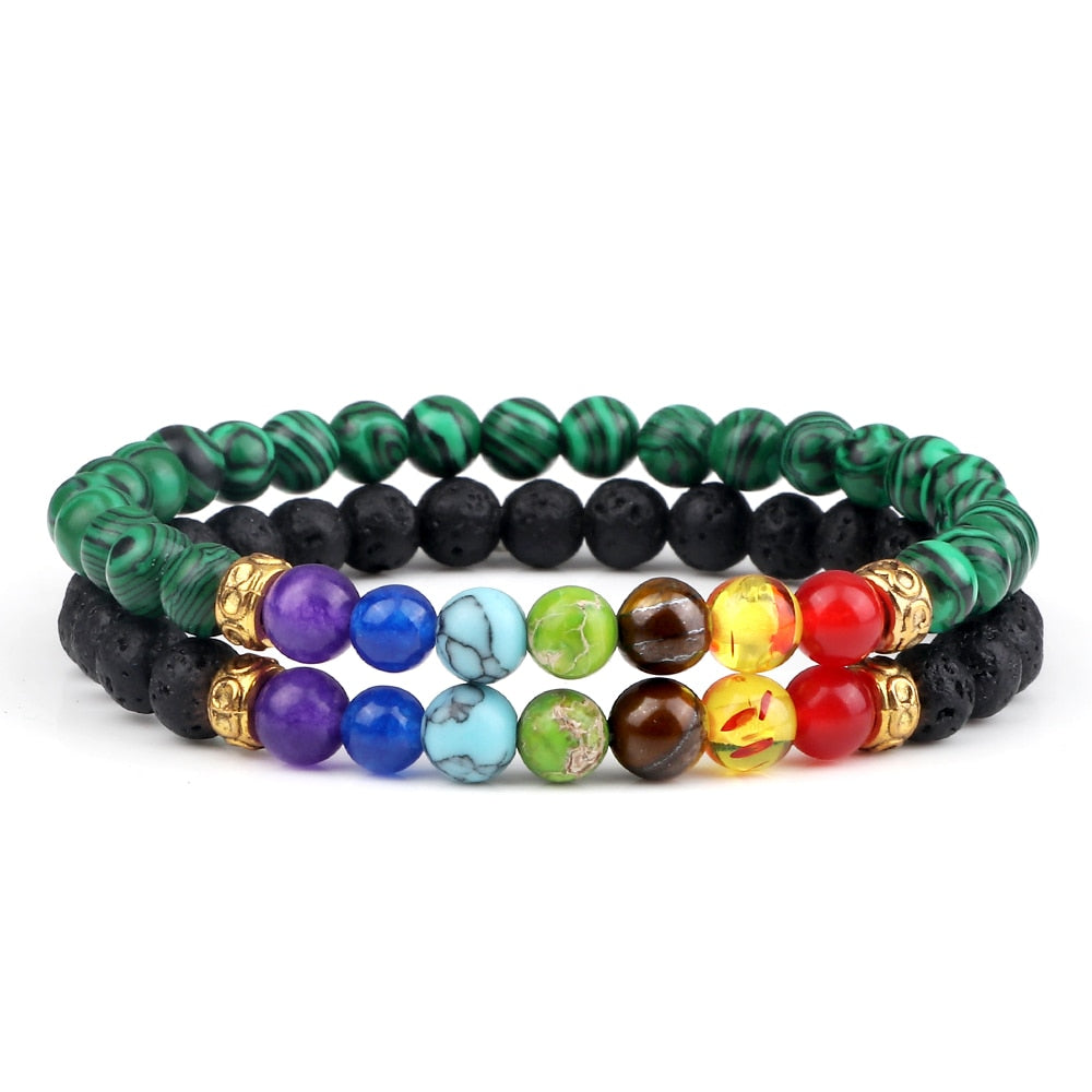 Balance Buddha Reiki Prayer Tiger Eyes Black Beads
