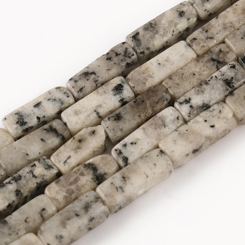 Natural Stone Rectangle Tiger Eye Labradorite Opal Jades
