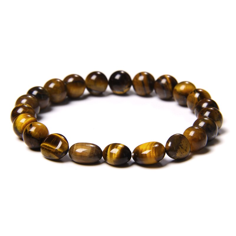 Natural Amethysts Bracelet Irregular Chip Natural Stone
